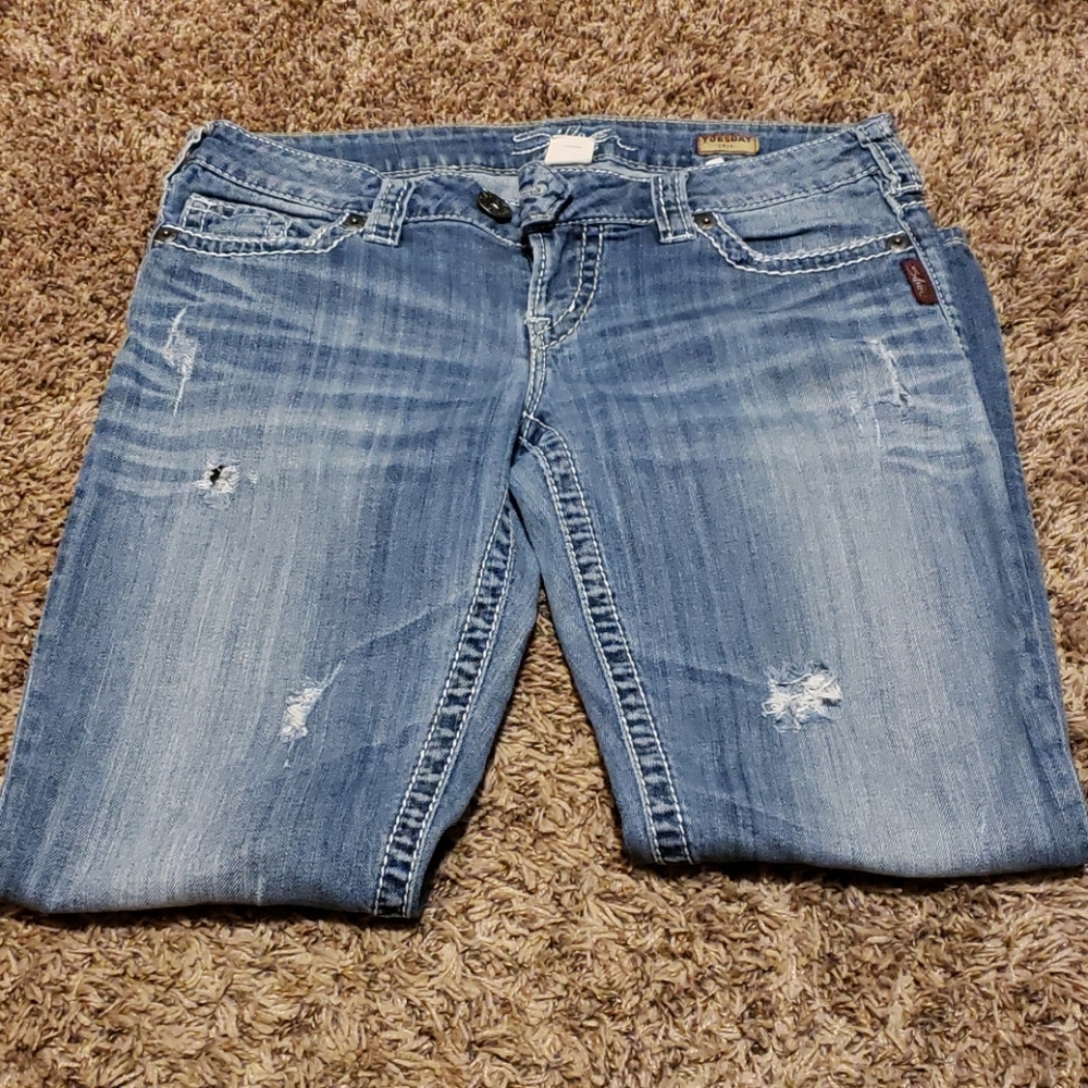 Silver Capris - image 2